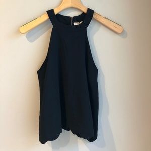 Monteau Scalloped Edge Tank Top